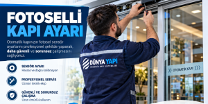 Başakşehir fotoselli kapı ayarı